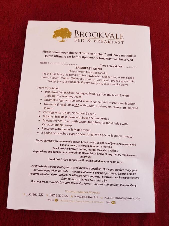 Wellingtonbridge Brookvale B&B 외부 사진